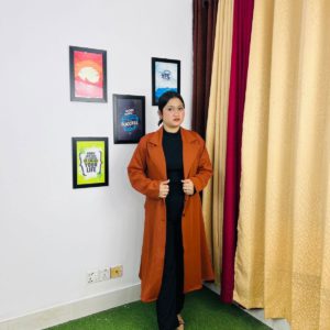 রাস্ট ব্রাউন ওভারকোট