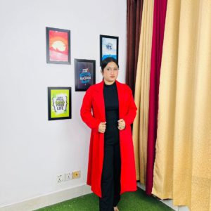 লাল ওভারকোট