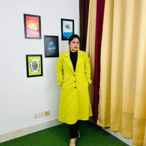 লেমন গ্রিন ওভারকোট